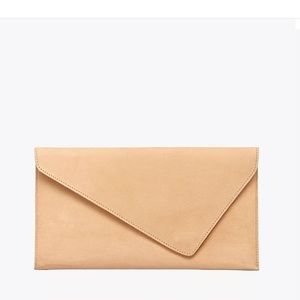 NWOT Nisolo Luisa Sand clutch
